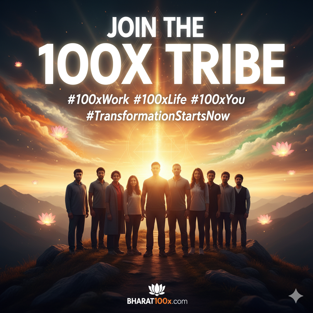 Join The 100x TRIBE | Become a Conscious Citizen and a Citizen Journalist